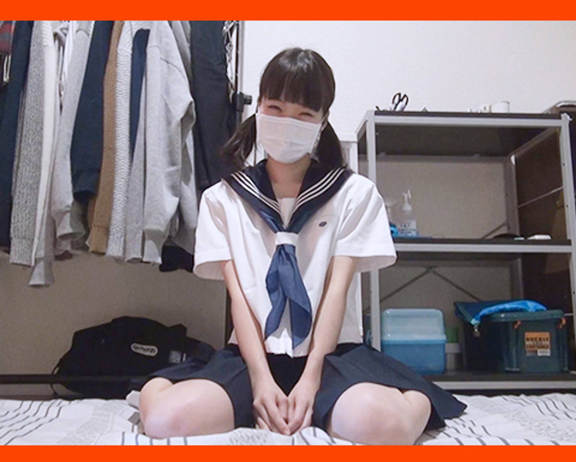 FC2-PPV-2359865 好奇心旺盛のセーラー女子、みーちゃんの黒部屋 反応が純粋すぎ！すべてが小っちゃすぎてお口もアソコもきっつきつ！