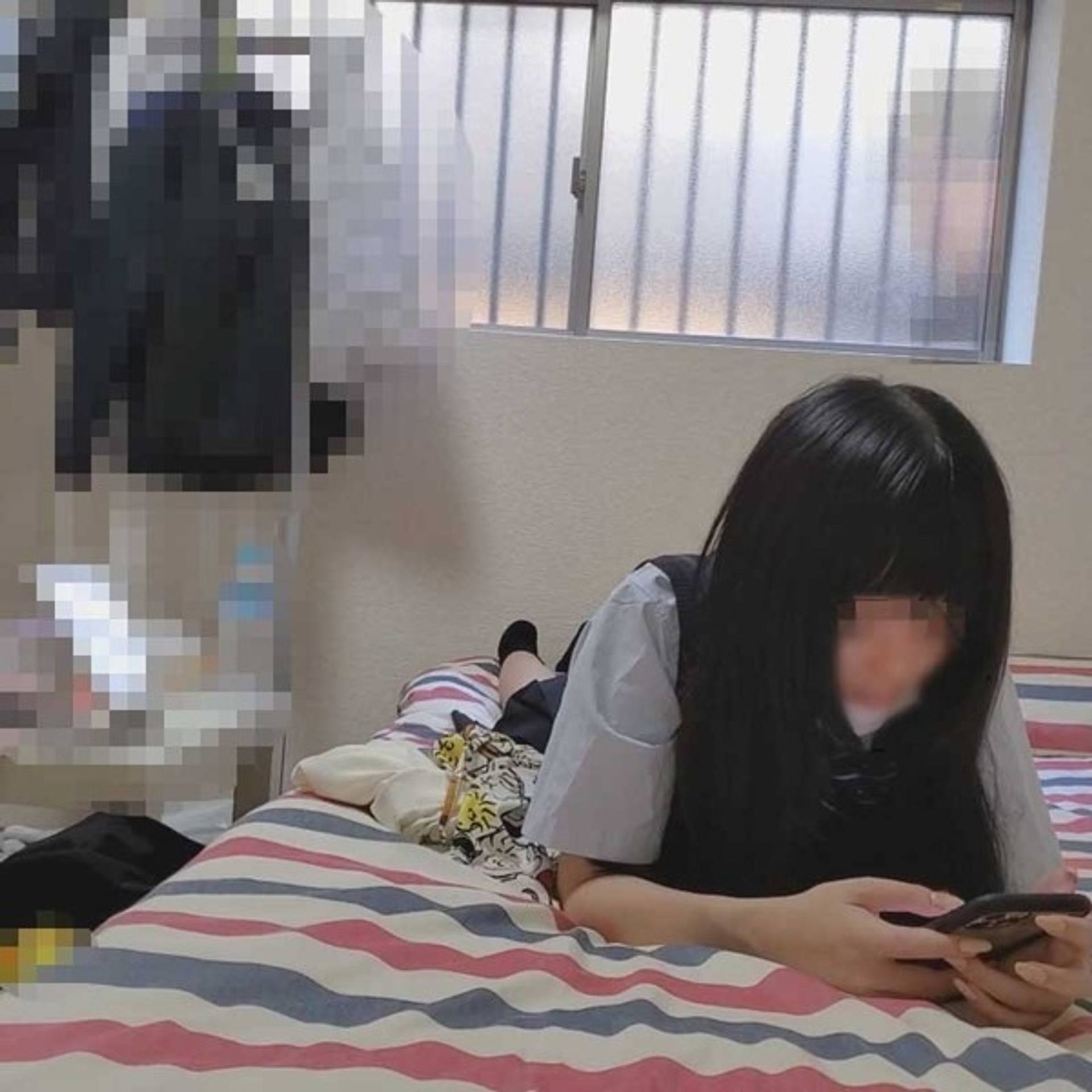 FC2-PPV-3106998 放課後親のいない彼女の部屋で生ハメ～府立普通科③長い黒髪の女の子。